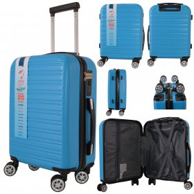 T-HC-US-1832 BLUE UNDERSEAT CABIN-SIZE EASYJET TROLLEY SUITCASE