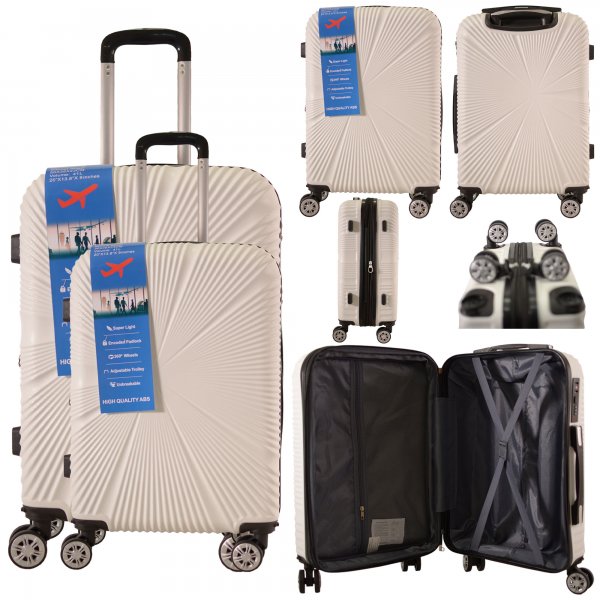 T-HC-US-1629 WHITE SET OF 2 RYAN AIR UNDERSEAT AND 20" CABIN-SIZ