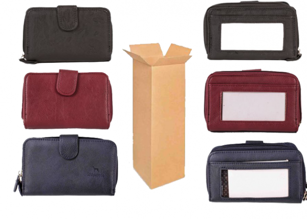 JBPS41 Purse with Pop Front & 2 Zip Box of 12