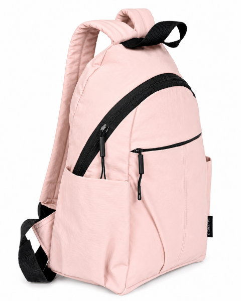 2311 Blush Pink Crinkled Nylon Bag in Lorenz Accessory Range