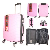 T-HC-CABIN-2025 PINK TRAVEL TROLLEY  T-HC-CABIN-2025 PINK TRAVEL TROLLEY