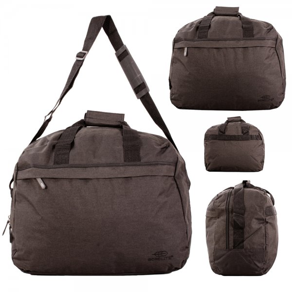 JBTB87B BLACK/BLACK HOLDALL CABIN TRAVEL BAG