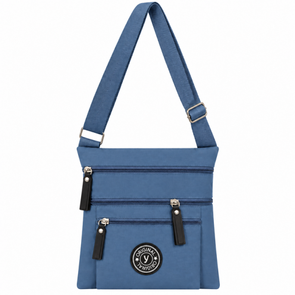 GRACE57D Navy X-Body Bag With Adjustable Strap (New)