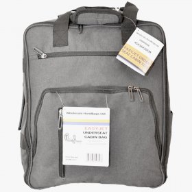 TR-E-002 GREY EASYJET UNDERSEAT CABIN SIZE 2-WHEELED BACKPACK