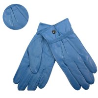 8910 BLUE LEATHER GLOVES SMALL