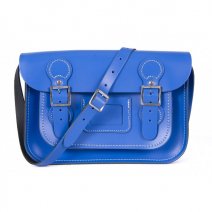 11 CIRCLE OXFORD BLUE SATCHEL