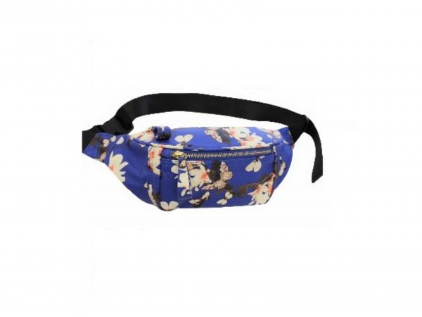 JBBB20 FLOWER BLUE BUMBAG