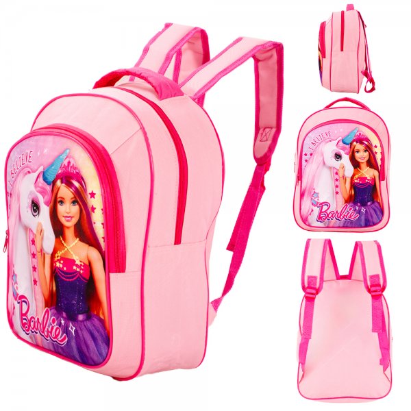 16290-2214 PINK BARBIE KIDS BACKPACK