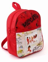 745125201 Kids Backpack Red Wildcats High School Musical F150