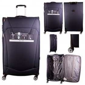 T-SC-02 DARK NAVY 32'' TRAVEL TROLLEY SUITCASE