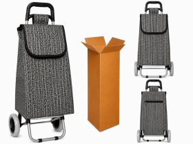 LL-ST05 SILVER G 2 WHEEL SHOPPING TROLLEY BOX OF 10