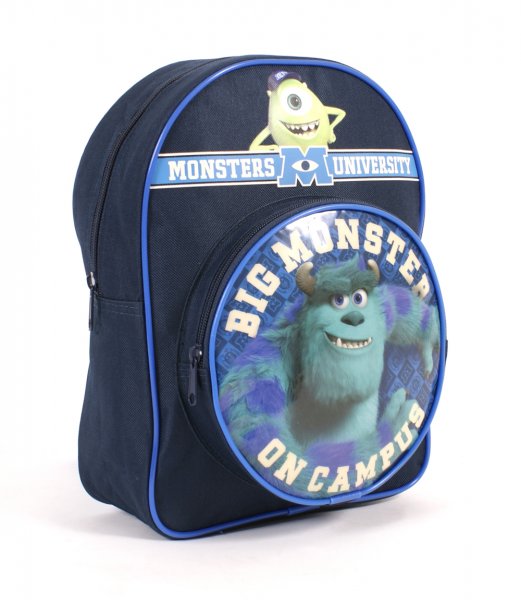 MONSTERS001005 Kids Backpack Navy/Lt Green Monsters University D