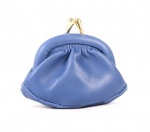 6290 Minature P,U Purse BLUE