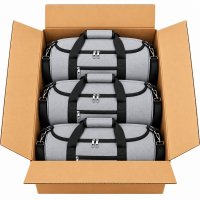 TB-TW-65 Box Of 10 Grey Holdall Bag TB-TW-65 Box Of 10 Grey Holdall Bag