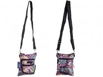 2587 LIGHT FLORAL SMALL X-BODY PATTERN POLYESTER BG, QUILTED FL