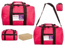 JBTB65 RED UNDER SEAT CABIN BAG W/ADJUSTABLE STRAP BOX OF 20