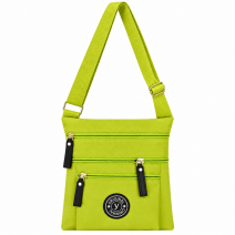 GRACE57D Green X-Body Bag With Adjustable Strap (New)