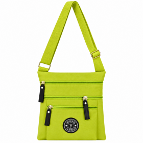 GRACE57D Green X-Body Bag With Adjustable Strap (New)