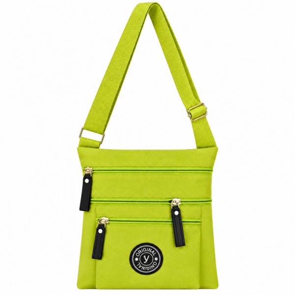 GRACE57D Green X-Body Bag With Adjustable Strap (New)