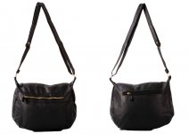 JBFB325 BLACK NICOLE BROWN PU HANDBAG