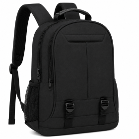 BP-125 Black Multi-Pocket Travel Backpack (New)