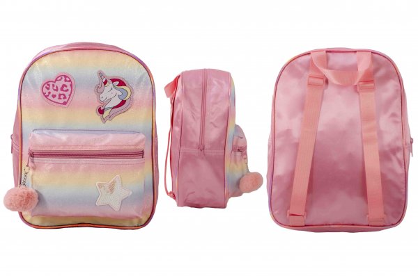 1827-1528 UNICORN BACKPACK PLAYTOY