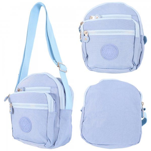 LL-224 LIGHT BLUE SHOULDER BAG