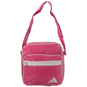 HB-PV-A-02 PINK/WHITE FAUX LEATHER HANDBAG