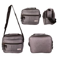 2587 GREY SHOULDER BAG/BACKPACK