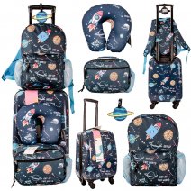 TC-1026-SPCE SPACE SET OF 5 KIDS LUGGAGE SET