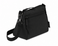 2309 Black Lorenz Top Zip Mini Shoulder Crinkled Nylon Bag 2309 Black Lorenz Top Zip Mini Shoulder Crinkled Nylon Bag