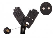 8928 LARGE GENTS SHEEP NAPPA DRIVING GLOVES WITH BUTTON