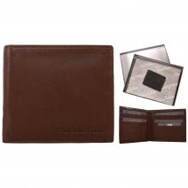 1061 TAN ITALIAN LEATHER WALLET