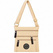 GRACE57D Khaki X-Body Bag With Adjustable Strap (New)