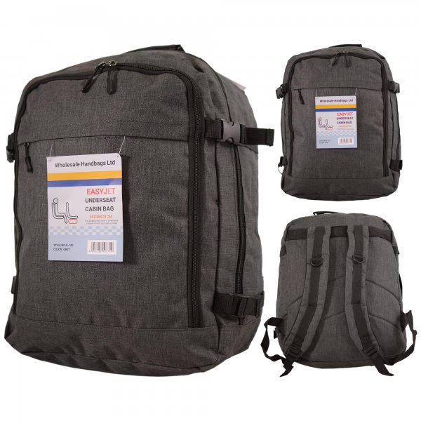 BP-E-120 GREY EASYJET UNDERSEAT CABIN BAG