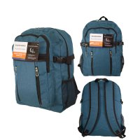 BP-129 PEACOCK BLUE EASYJET TRAVEL BACKPACK  BP-129 PEACOCK BLUE EASYJET TRAVEL BACKPACK
