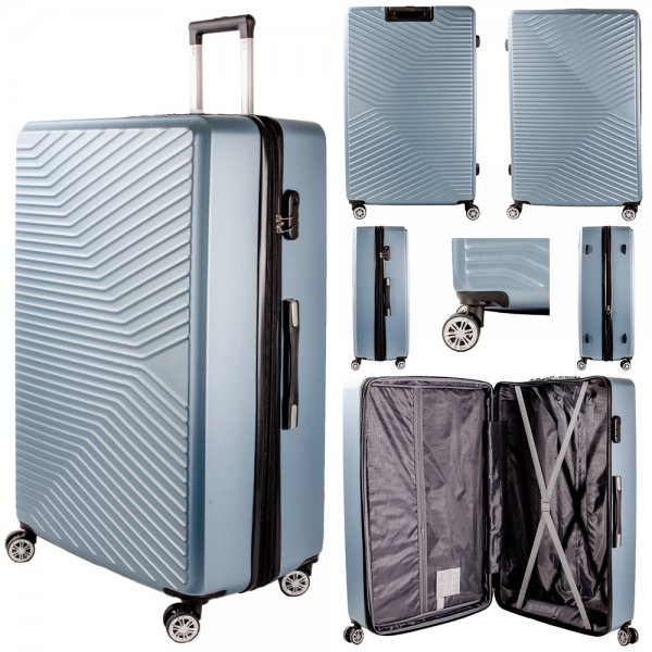 T-HC-11 LIGHT BLUE 32'' TRAVEL TROLLEY SUITCASE