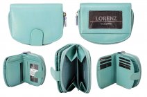 0467 LORENZ JADE LEATHER PURSE