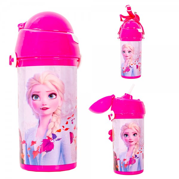 810312 PINK FROZEN POP-UP WATER BOTTLE