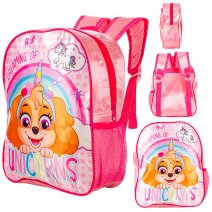 001-24984 PINK PAW PETROL SKYE UNICORN PREMIUM STD BACKPACK