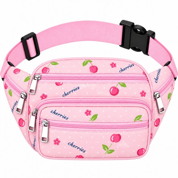 8056 Pink Cherry Paw Bumbag (New)