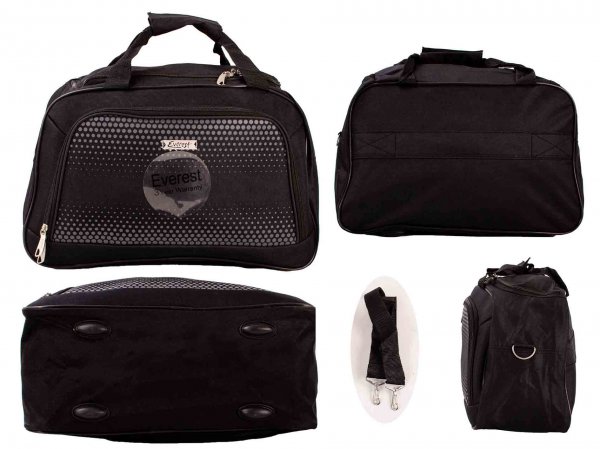 EV-426 BLACK CABIN SIZE TRAVEL BAG