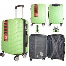 T-HC-CABIN-2025 LIME GREEN TRAVEL TROLLEY