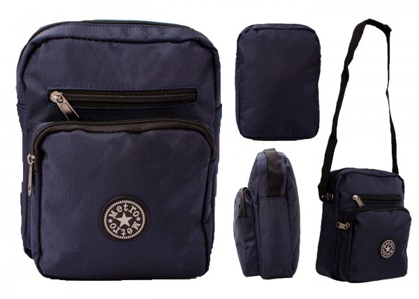 LL-170 NAVY POLYESTER SHOULDER BAG