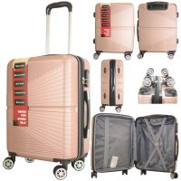 T-HC-CABIN-2012 ROSE GOLD TRAVEL TROLLEY  T-HC-CABIN-2012 ROSE GOLD TRAVEL TROLLEY