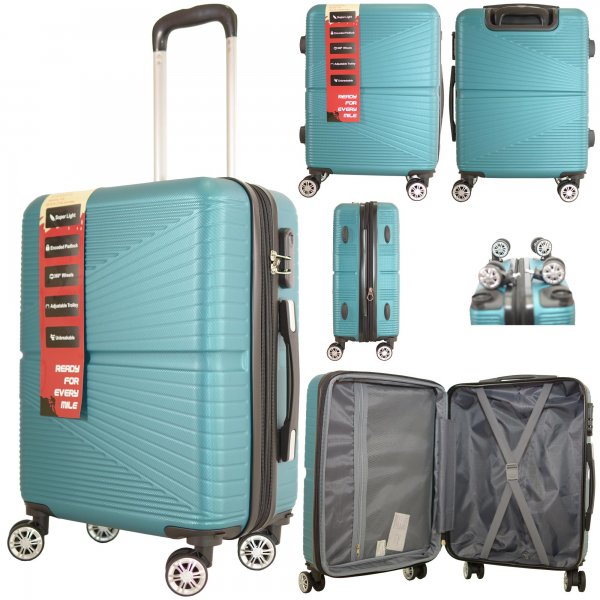 T-HC-CABIN-2012 TEAL TRAVEL TROLLEY