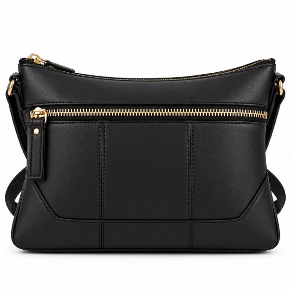 PR-DD 13 Black Leather Bag- M035 (New)