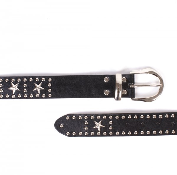 2864 belt with studs&stars XXL