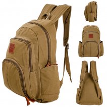 EA-CA47221 GREEN CANVAS BACKPACK