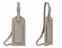 093 Stone Leather Luggage Tag 093 Stone Leather Luggage Tag